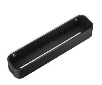 DECOR WALTHER STONE BLACK DCT45 pojemnik pod prysznic 45 cm chrom