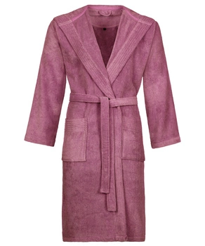 Szlafrok z kapturem Vossen Vegan Life 3505 Blackberry