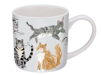 Kubek porcelanowy Ulster Weavers Feline Friends NEW 