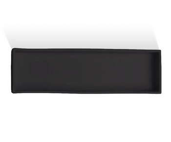 DECOR WALTHER DW 619 tacka porcelanowa czarny