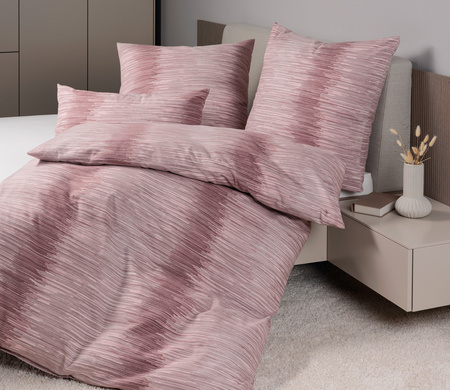 Pościel flanelowa Janine Chinchilla S 78067-05 Beere Mauve