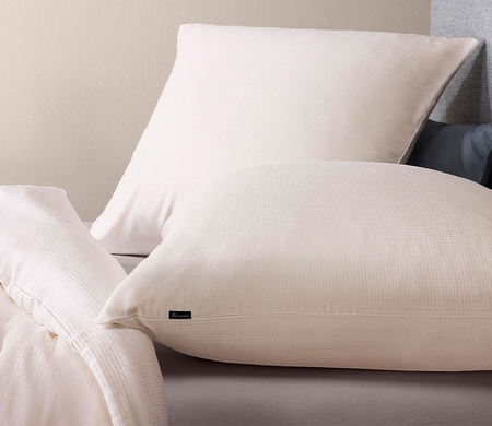 Pościel TENCEL™ Fleuresse Black Premium 594513-10 Creme-White