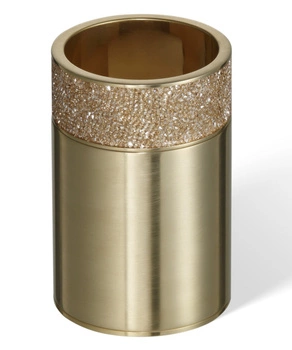 DECOR WALTHER ROCKS BOD1 pojemnik złoty mat