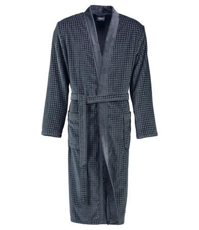 Szlafrok męski kimono Cawö 3714-774 Anthrazit 48-60