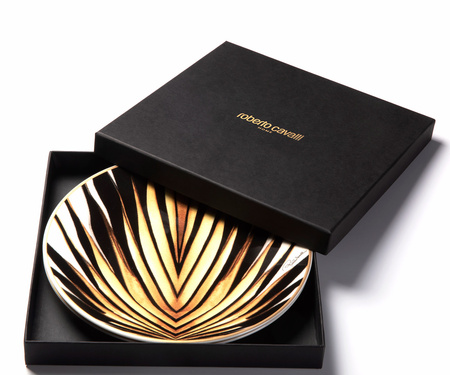 Talerz deserowy Roberto Cavalli Ray of Gold, zestaw 6 szt.