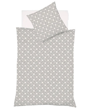 Fleuresse mako-adamaszek Black Premium 484447-1 Grey