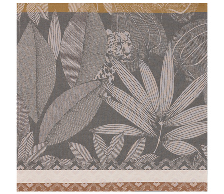 Serwetki bawełniane Le Jacquard Français Nature Sauvage Elephant 4 szt.