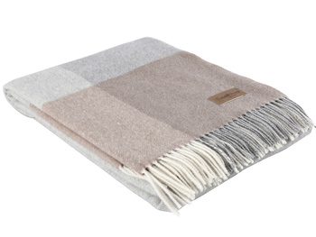 Koc z kaszmirem Eskimo Switzerland Princesse Minerva H4427-230 130x180 Light Brown