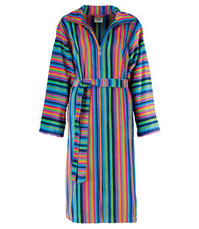 Szlafrok damski zapinany na zamek Cawö 1456-14 Multicolor 36-46