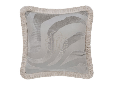 Poduszka dekoracyjna Roberto Cavalli Home Macro Zebrage Monogram 40x40 010