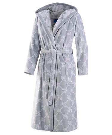 Szlafrok damski z kapturem JOOP! 1646-76 XS-XL Silber
