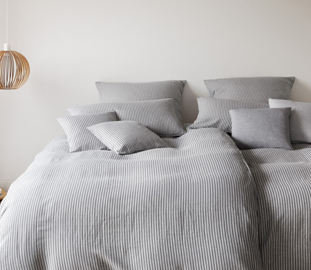 Pościel lniana Elegante Cozy 7112-09 Hellgrau