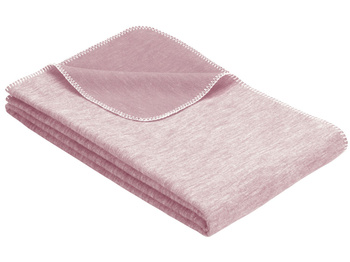 Koc dziecięcy Ibena Lausanne 2163-500 70x100 Różowy