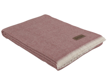 Koc wełniany Eskimo Switzerland Venezia H4363-520 130x180 Rose