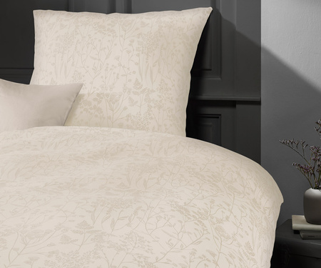 Pościel mako-adamaszek Fleuresse Black Premium 484315-7 Creme