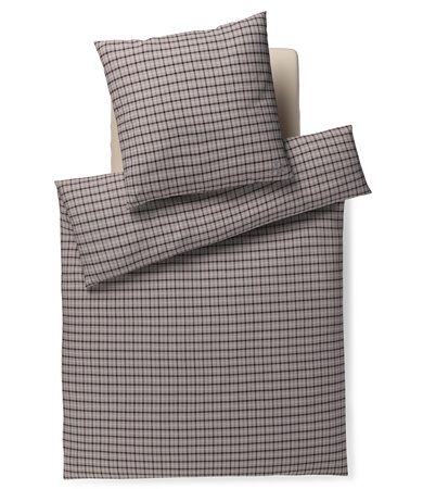 Pościel flanelowa JOOP! Soft Mesh 45005-07 Stone