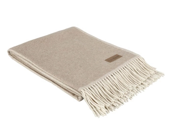 Eskimo koc Mira Gitter 100% kaszmir H4429-210 130x200 beżowy