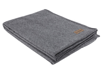 Koc wełniany Eskimo Switzerland Generoso H1354-160 150x220 Grey