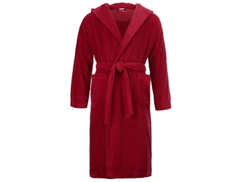 Möve szlafrok z kapturem Superwuschel 075 ruby