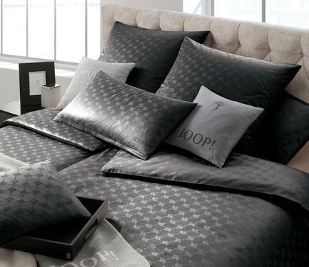 Pościel satyna żakardowa JOOP! Cornflower 4020 9 Black