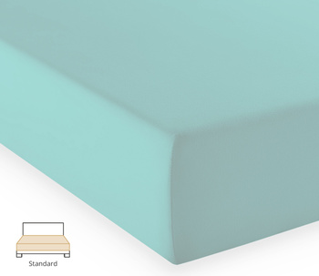 Prześcieradło jersey Fleuresse Comfort 1117-6078 Aqua