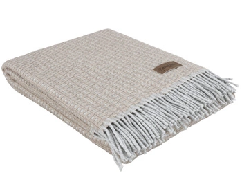 Koc wełniany Eskimo Switzerland Vals H43B7-230 130x200 Light Brown