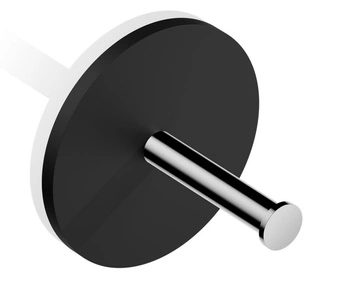 DECOR WALTHER STONE TPH1 wieszak na papier czarny / chrom