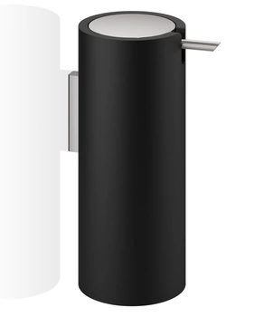 DECOR WALTHER STONE WSP dozownik mydła ścienny biały/stal mat