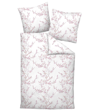 Pościel satyna bawełniana Janine Milano 45104-01 Rosa