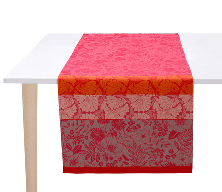 Bieżnik bawełniany Le Jacquard Français Cottage Fleury