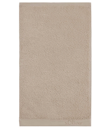 Ręcznik bawełniany s.Oliver Uni 1512-330 Beige