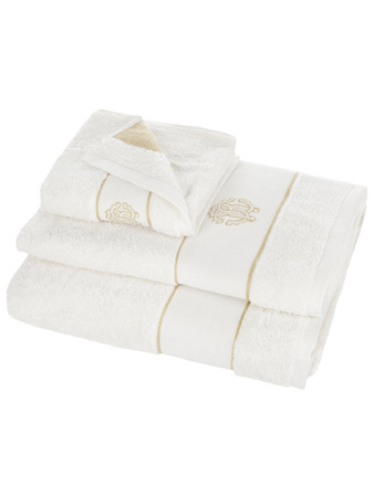 Ręcznik Roberto Cavalli Home Gold New 810 Ivory