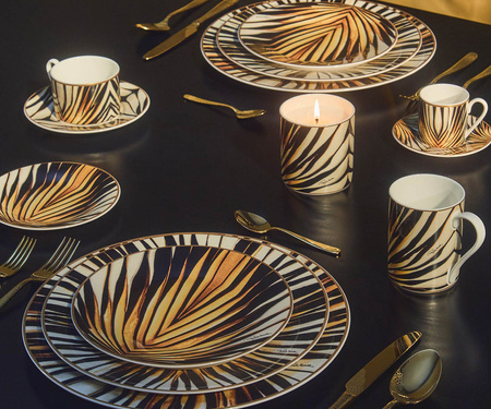 Miseczka do ryżu Roberto Cavalli Ray of Gold, zestaw 6 szt.