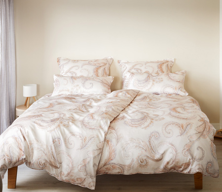 Pościel satyna bawełniana Elegante Grandezza 24554-8 Apricot