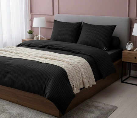 Pościel flanelowa JOOP! Soft Stripes 45003-09 Stone
