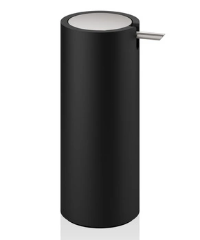 DECOR WALTHER STONE SSP dozownik mydła czarny / stal mat