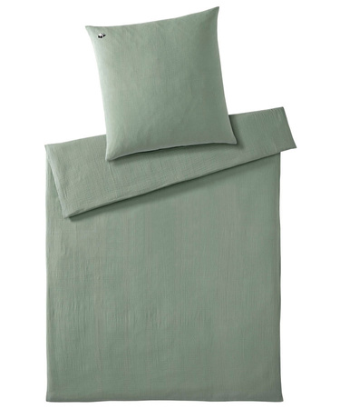 Pościel dla dzieci muślinowa Elegante Snuggle 9003-4 pistazie