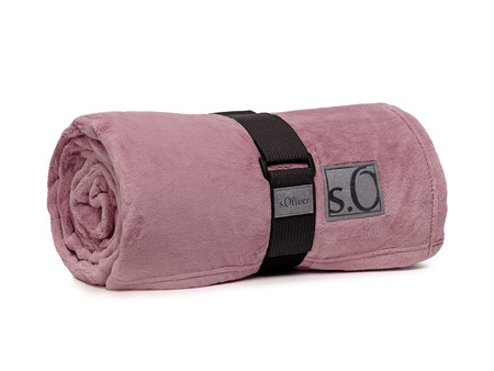 Koc s.Oliver Kuschelsoft 3638-544 150x200 fiołkowy