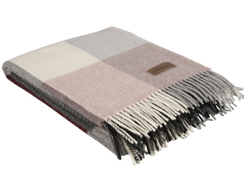 Koc wełniany Eskimo Switzerland Murren H43J3-560 130x180 Pink