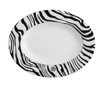 Półmisek mały Roberto Cavalli Zebrage 23 cm
