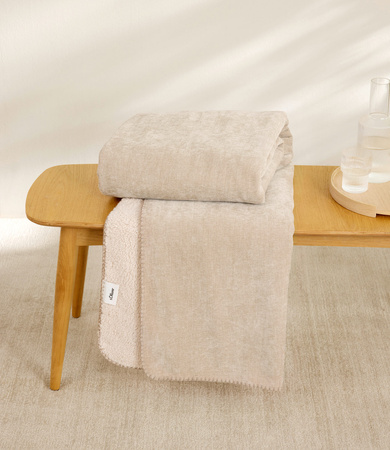 Koc s.Oliver 3280-330 150x200 beżowy