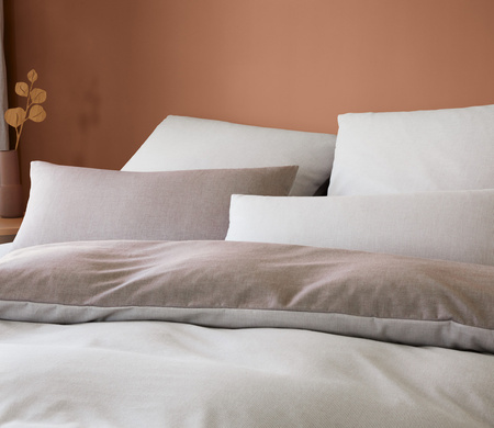 Pościel flanelowa Elegante Tender 2677-77 Marone