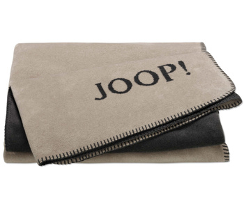 Koc JOOP! Uni Doubleface 781895 150x200 Stein Anthrazit