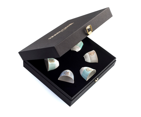 Arabskie filiżanki Roberto Cavalli Lizzard Sunrise, zestaw 6 szt. Luxury Box