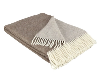 Eskimo koc wełniany Verona H43E1-250 130x200 ciemny beż