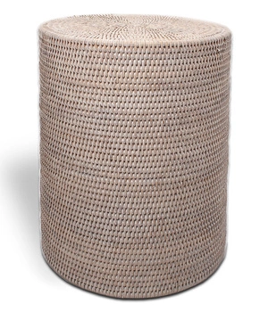 DECOR WALTHER BASKET stołek/stolik BASKET STOOL jasny ratan