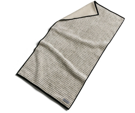 Ręcznik Möve Eden Kasetchenstruktur 081 Natural/Black