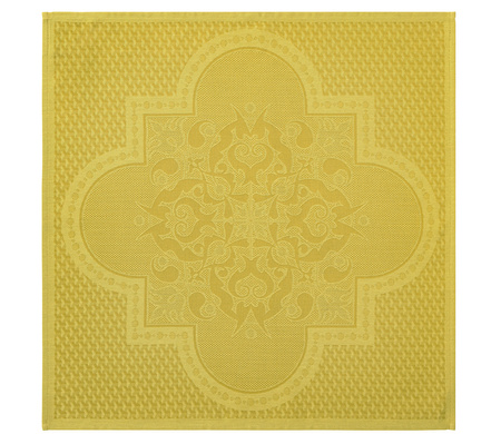 Serwetki bawełniane Le Jacquard Français Palais Vénitien Ocre 4 szt.