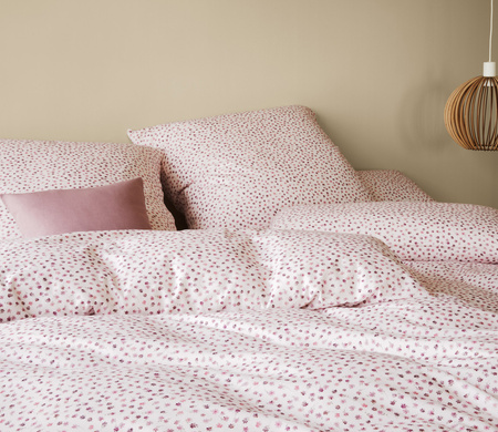 Pościel flanelowa Elegante Preppy 26016-1 Beere