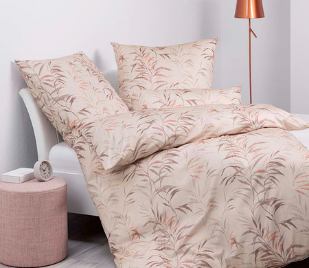 Pościel jersey Janine Carmen S 55114-04 Mocha Kupfer